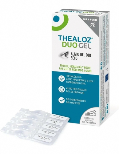 Thealoz duo gel esteril unidosis  30 unidosis 0,4 ml
