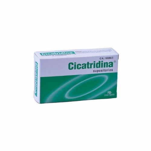 Cicatridina supositorios (5 mg 10 u)