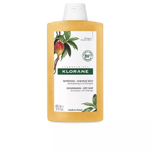 Klorane nutricion champu nutritivo & brillo al mango  1 envase 400 ml