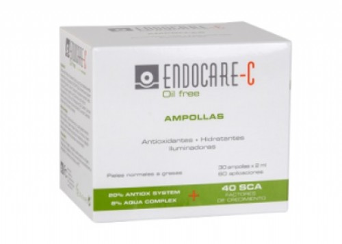 ENDOCARE C OILFREE (2 ML 30 AMPOLLAS)