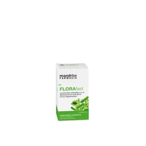 Mandri florafast 12 sobres stick
