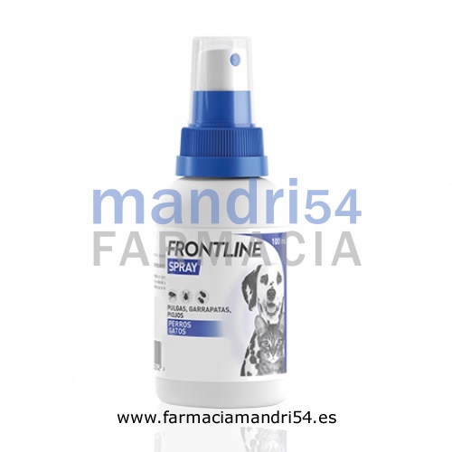 FRONTLINE SPRAY 2,5 mg/ml SOLUCION PARA PULVERIZACION CUTANEA