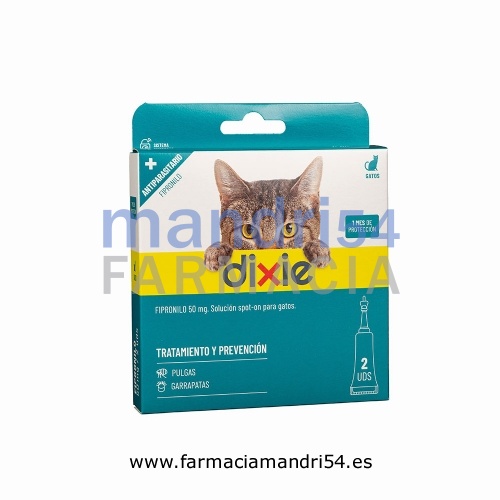 DIXIE FIPRONILO 50 mg SOLUCION SPOT-ON PARA GATOS