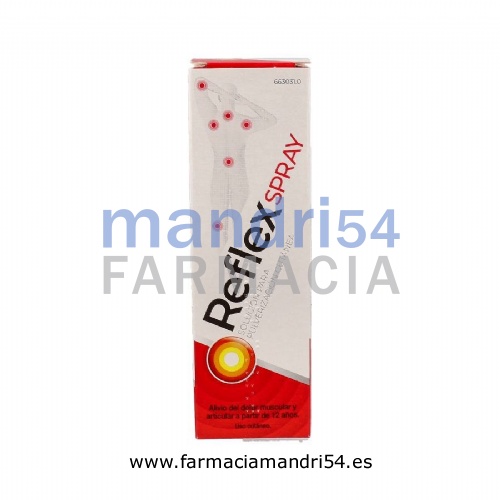 REFLEX SPRAY SOLUCIÓN PARA PULVERIZACIÓN CUTÁNEA, 1 frasco de 130 ml