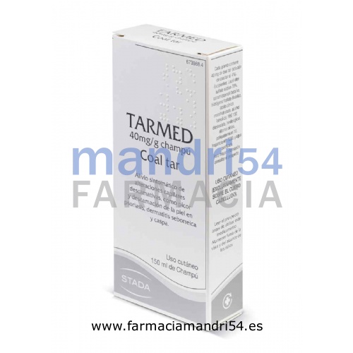 TARMED 40 MG/G CHAMPÚ , 1 frasco de 150 ml
