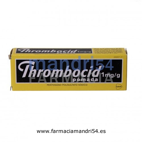 THROMBOCID 1mg/g POMADA, 1 tubo de 60 g
