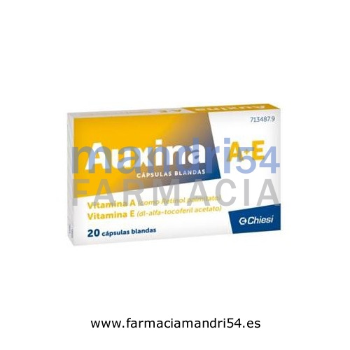 AUXINA A+E CAPSULAS BLANDAS , 20 cápsulas