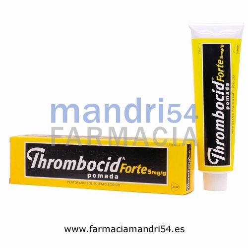 THROMBOCID FORTE 5 mg/g POMADA,1 tubo de 100 g