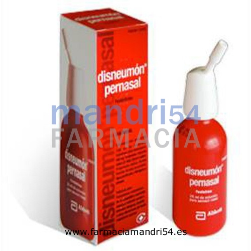 DISNEUMON PERNASAL 5 MG/ML SOLUCION PARA PULVERIZACION , 1 envase pulverizador de 25 ml