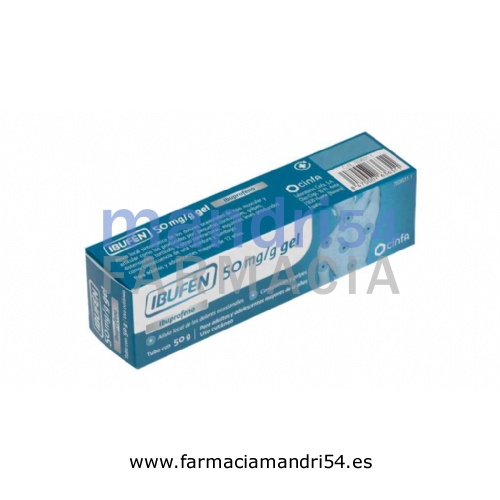 IBUFEN 50 MG/G GEL, 1 tubo de 50 g