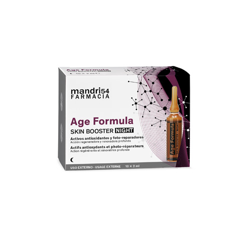 Mandri age formula skin booster noche 10 amp