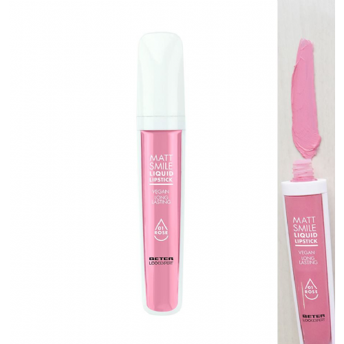 Beter matt liquid lipstck 01 rose