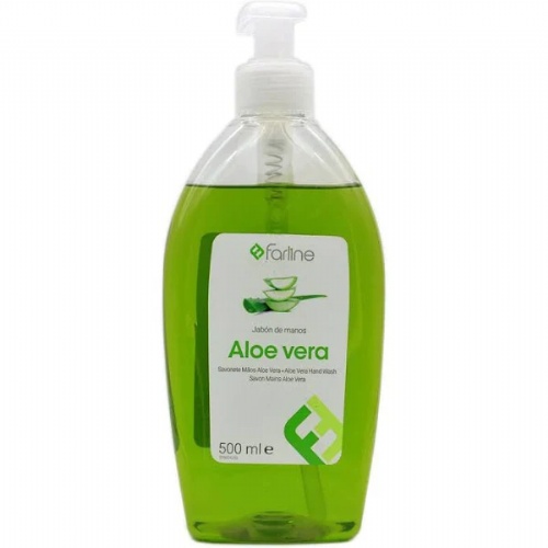 Farline jabon de manos aloe vera (1 envase 500 ml)