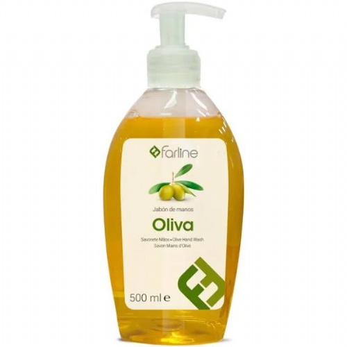 Farline jabon de manos aceite de oliva (1 envase 500 ml)