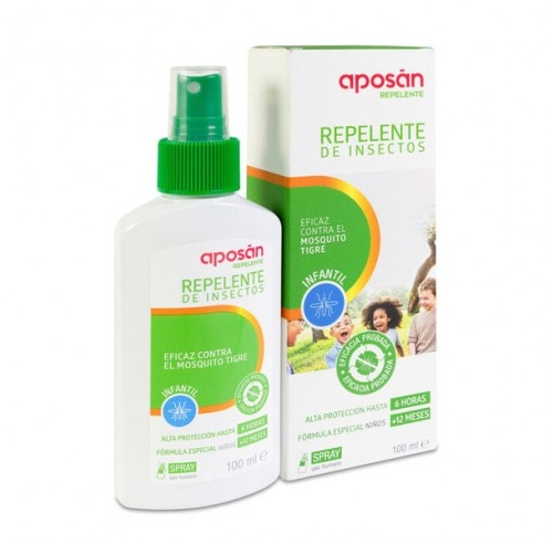Aposan repelente de insectos infantil (1 envase 100 ml)
