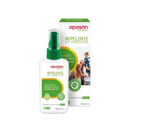 Aposan repelente de insectos herbal (1 envase 100 ml)