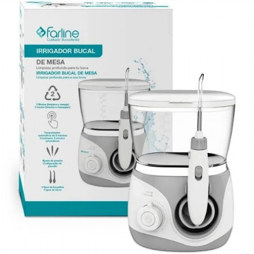 Irrigador bucal de mesa - farline (1 unidad)