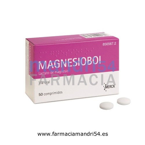MAGNESIOBOI 48,62 mg COMPRIMIDOS, 50 comprimidos
