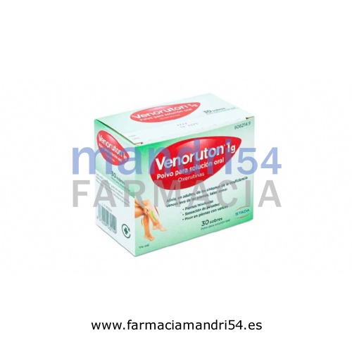 VENORUTON OXERUTINAS 1 G POLVO PARA SOLUCION ORAL, 30 sobres