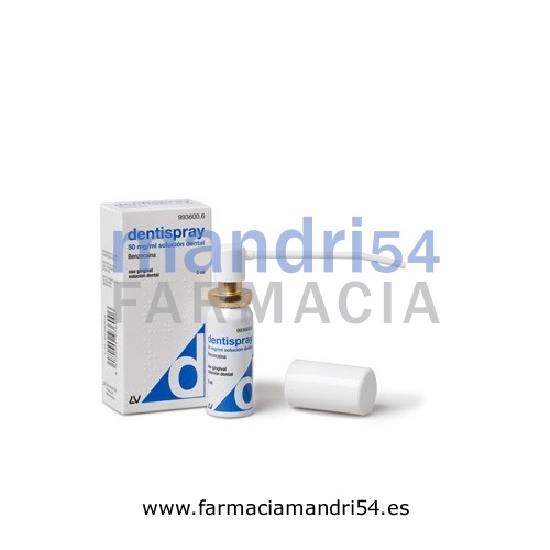 DENTISPRAY 50 mg/ml  SOLUCION DENTAL , 1 frasco de 5 ml