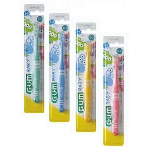 Cepillo dental infantil - gum 213 baby (cepillo 0-2 años)