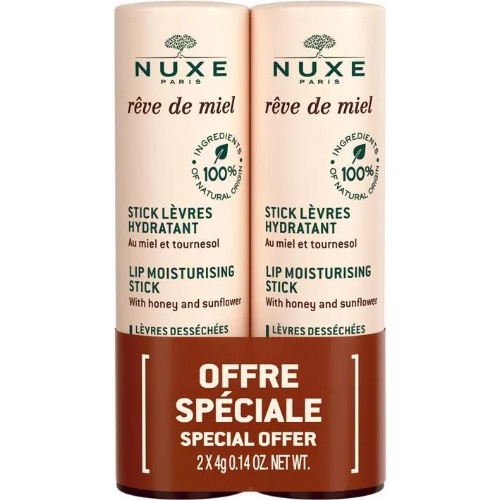 Nuxe rdm stick labial duplo 2x4 gr