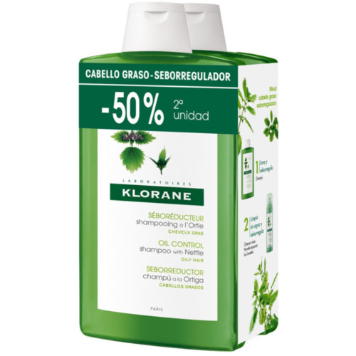 Klorane champu a la ortiga bio  1 envase 400 ml