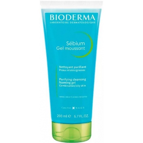 Sebium gel moussant - bioderma (1 envase 200 ml)