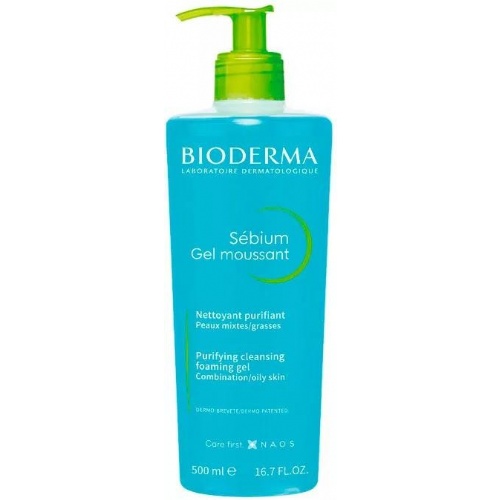 Sebium gel moussant bioderma 1 envase 500 ml - bioderma