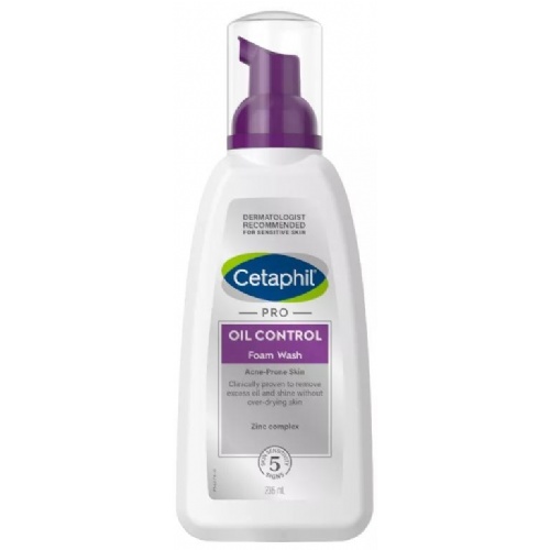 Cetaphil pro oil control foam wash (1 envase 236 ml)