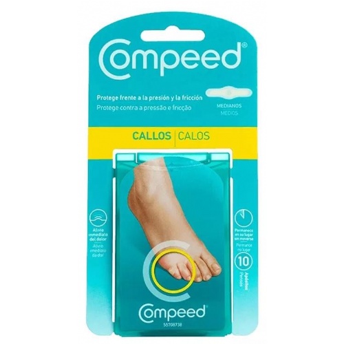 Compeed callos - hidrocoloide (t- med 10 u)
