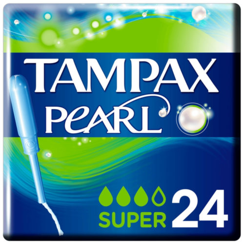 Tampax tampon  pearl super 24 u