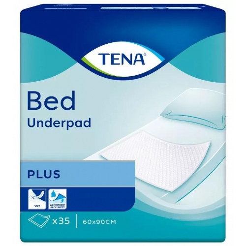 Protector de cama - tena bed plus (60 x 90 35 u)
