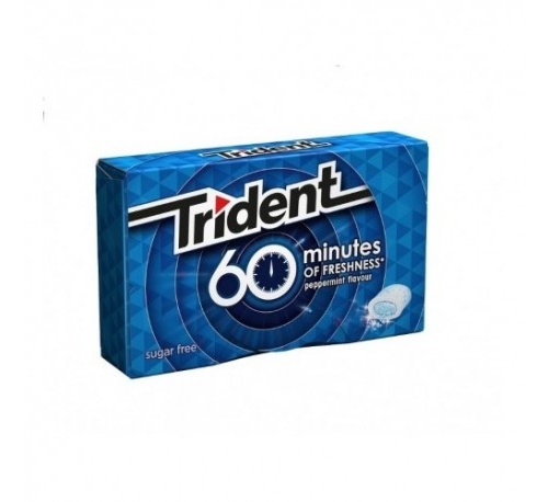 Trident 60 minutos menta