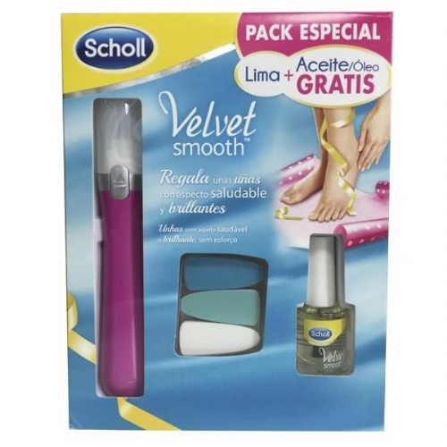 Dr scholl velvet smooth - lima electronica uñas (recargable)