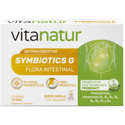 Vitanatur symbiotics g (14 sobres 2,5 g)