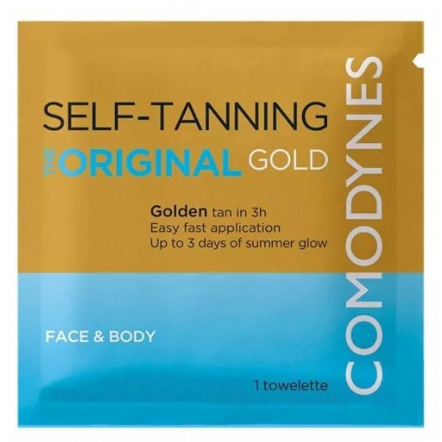 Comodynes self-tanning color uniforme natural - autobronceador (8 toallitas)