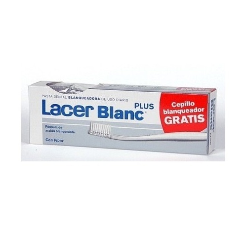Lacerblanc plus blanqueadora uso diario - pasta dental (1 envase 125 ml sabor d-menta)