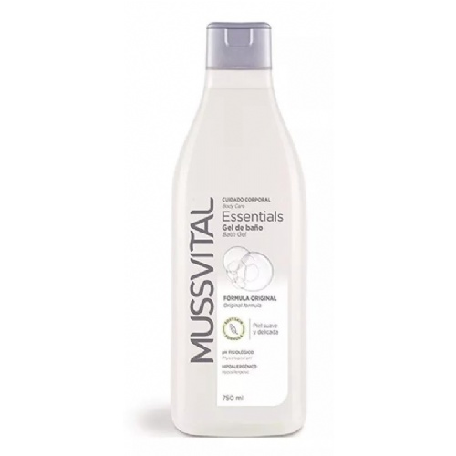 Mussvital essentials gel de baño original (1 envase 750 ml)
