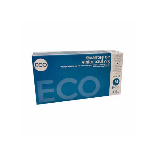 Guante eco vinilo s/p t /l  100u