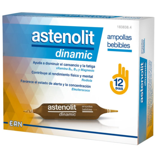 Astenolit dinamic (12 ampollas bebibles)