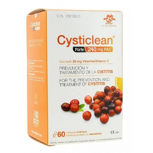 Cysticlean forte (240 mg 60 capsulas)