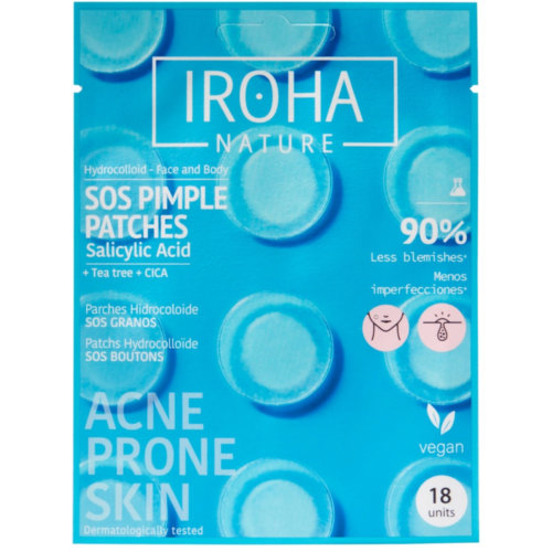Iroha natura sos parches ac salicilico 18u