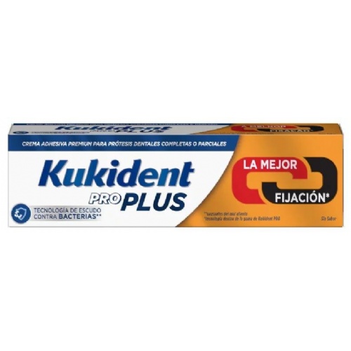 KUKIDENT PRO DOBLE ACCION - CREMA ADH PROTESIS DENTAL (NEUTRO 40 G)