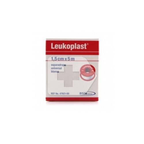 Esparadrapo - leukoplast (carne 5 x 1.5 cm 24 u)