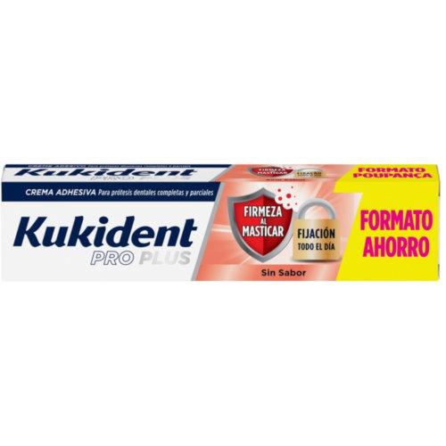 Kukident pro plus firmeza al masticar  1 envase 57 g sabor neutro