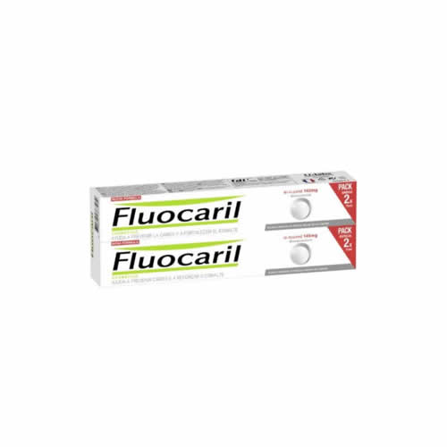 Fluocaril bi-fluore 145 mg blanqueante (2 envases 75 ml)
