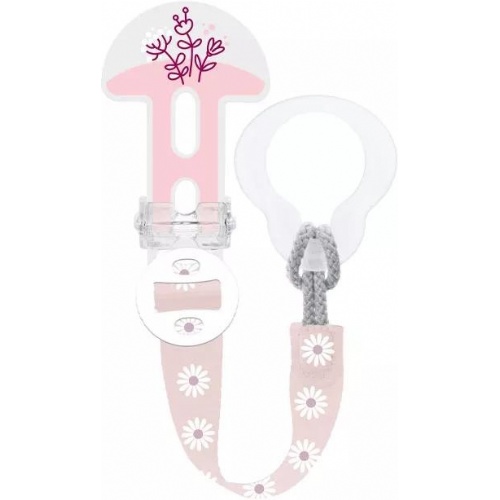 Broche para chupete y cubierta de proteccion - mam clip it! & cover (rosa)