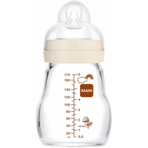 Biberon cristal - mam feel good (+0 meses 1 unidad n 170 ml)