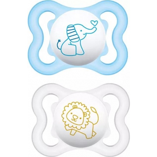 Chupete silicona - mam air (0+ a pack doble)